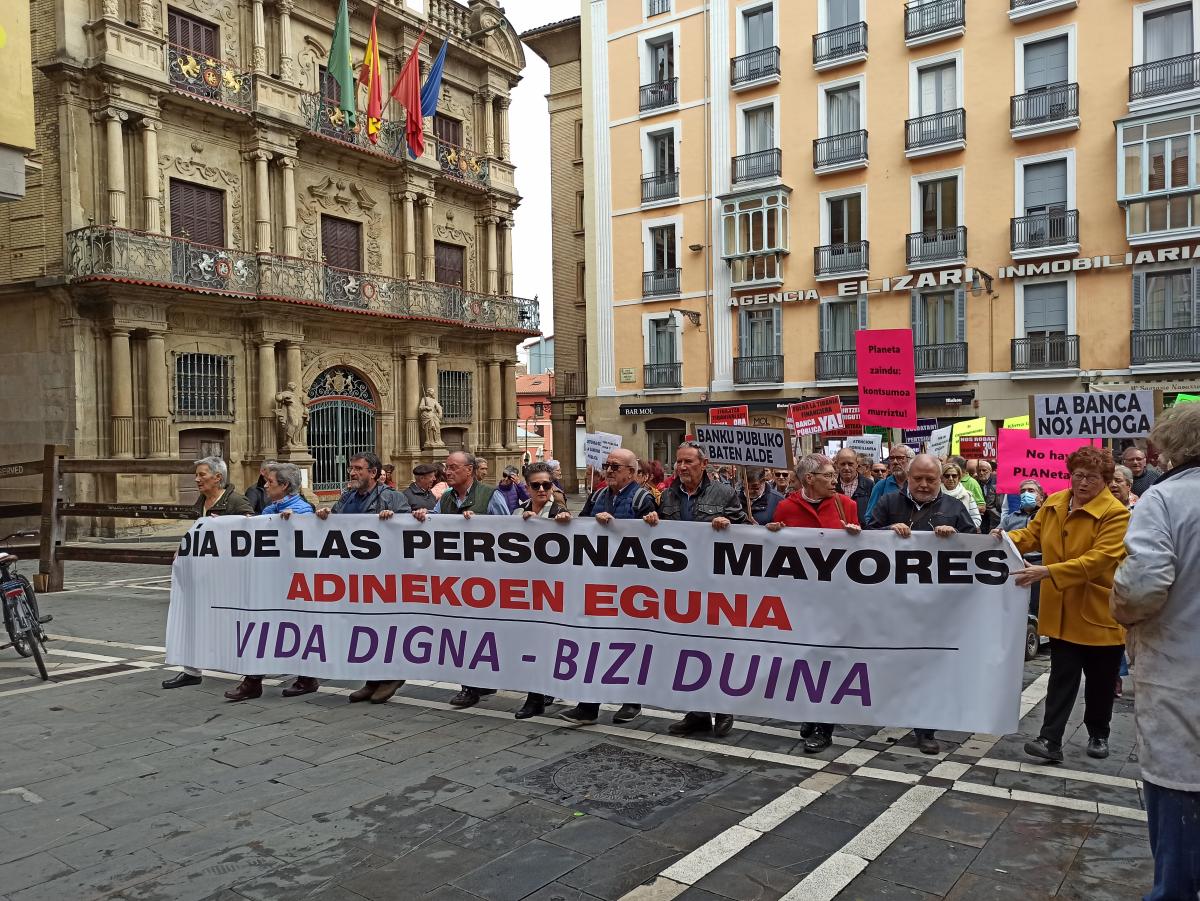 Manifestacin 1 de octubre - Pamplona