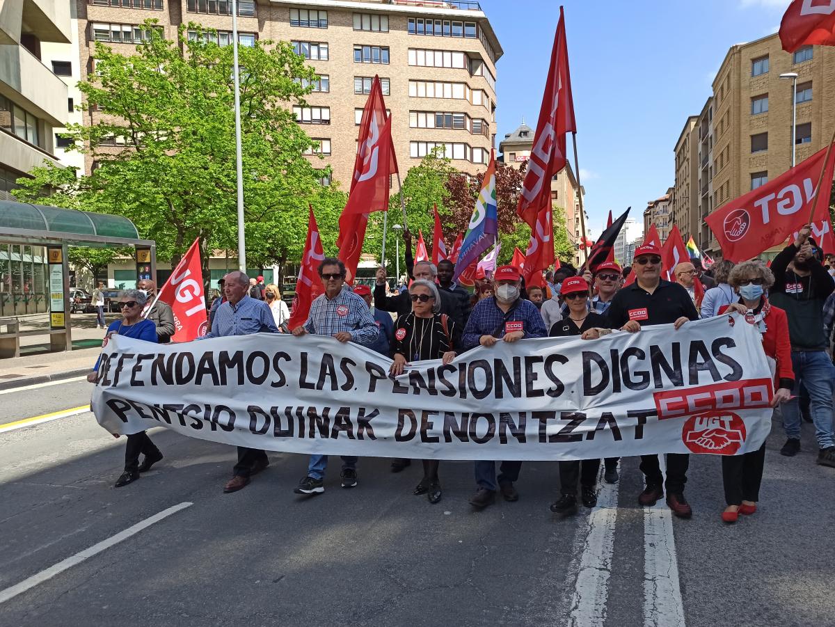 Manifestacin 1 de mayo de 2022 - Pamplona